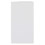 Sideboard White 70x40.5x75 cm Engineered Wood - Rear View