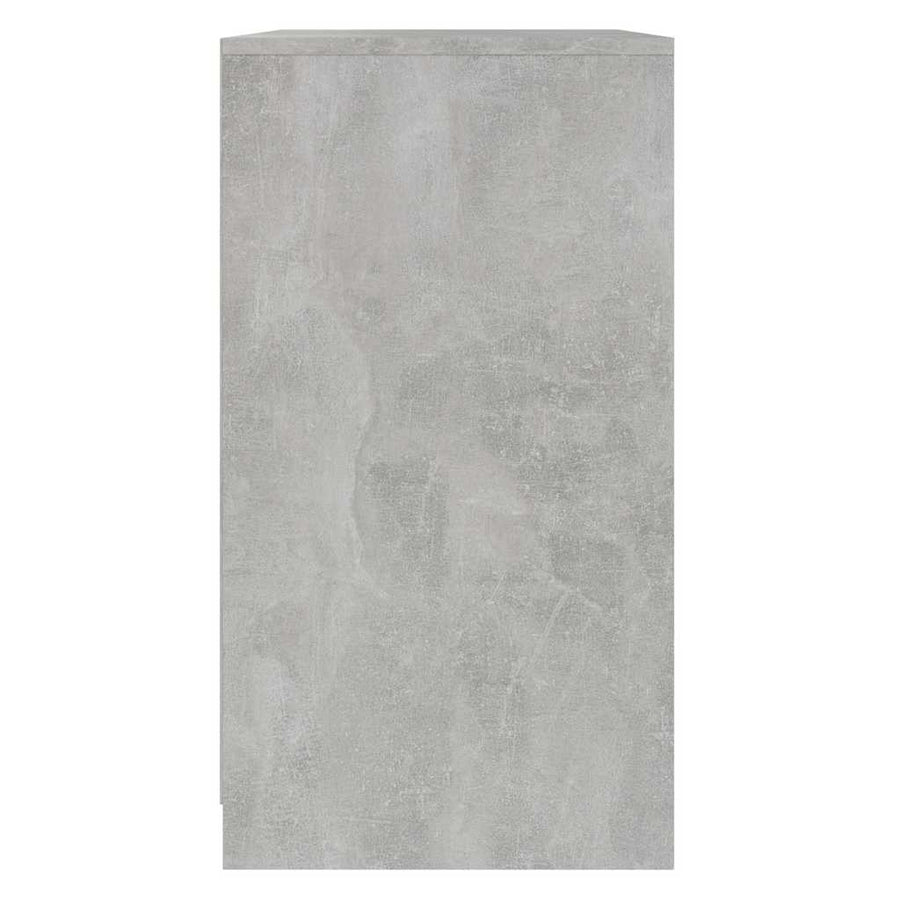 Sideboard Concrete Grey 70x40.5x75 cm Engineered Wood