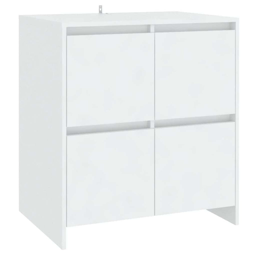 Sideboard White 70x41x75 cm Engineered Wood