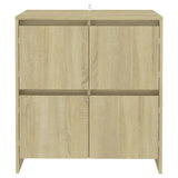 Sideboard Sonoma Oak 70x41x75 cm Engineered Wood - Side View