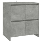 Sideboard Concrete Grey 70x41x75 cm Engineered Wood