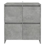 Sideboard Concrete Grey 70x41x75 cm Engineered Wood