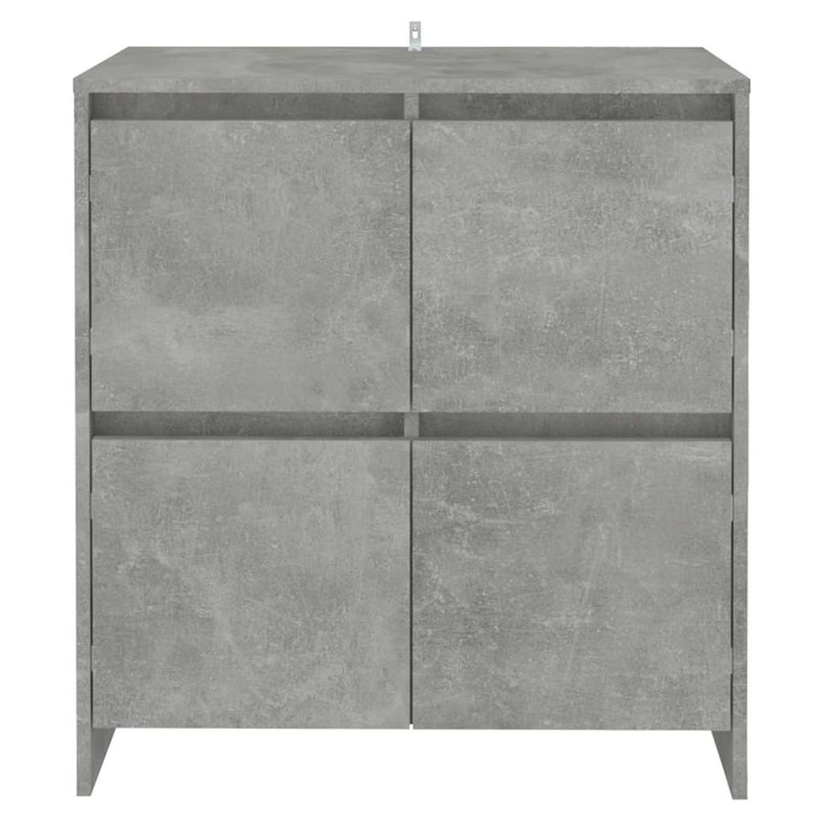 Sideboard Concrete Grey 70x41x75 cm Engineered Wood