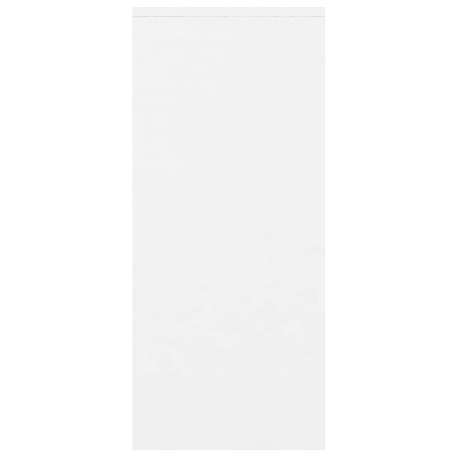 Sideboard White 102x33x75 cm Engineered Wood