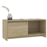 TV Cabinet Sonoma Oak 90x35x40 cm Engineered Wood