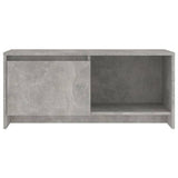 TV Cabinet Concrete Grey 90x35x40 cm Engineered Wood - 45-Degree Angle