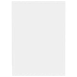 TV Cabinet White 102x37.5x52.5 cm Engineered Wood - Top-Down View