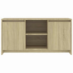 TV Cabinet Sonoma Oak 102x37.5x52.5 cm Engineered Wood