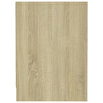 TV Cabinet Sonoma Oak 102x37.5x52.5 cm Engineered Wood