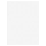 TV Cabinet High Gloss White 102x37.5x52.5 cm Engineered Wood - Close-Up Angle