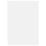 TV Cabinet White 146.5x35x50 cm Engineered Wood - Close-Up Angle