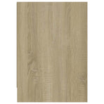 TV Cabinet Sonoma Oak 146.5x35x50 cm Engineered Wood