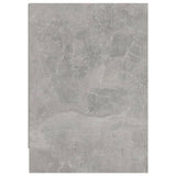 TV Cabinet Concrete Grey 146.5x35x50 cm Engineered Wood - Close-Up Angle