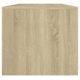 Coffee Table Sonoma Oak 102x50x45 cm Engineered Wood