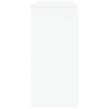 Console Table White 100x35x76.5 cm Engineered Wood - Close-Up Angle