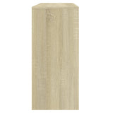 Console Table Sonoma Oak 100x35x76.5 cm Engineered Wood