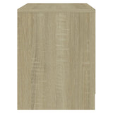Bedside Cabinet Sonoma Oak 45x34.5x44.5 cm Engineered Wood - 45-Degree Angle