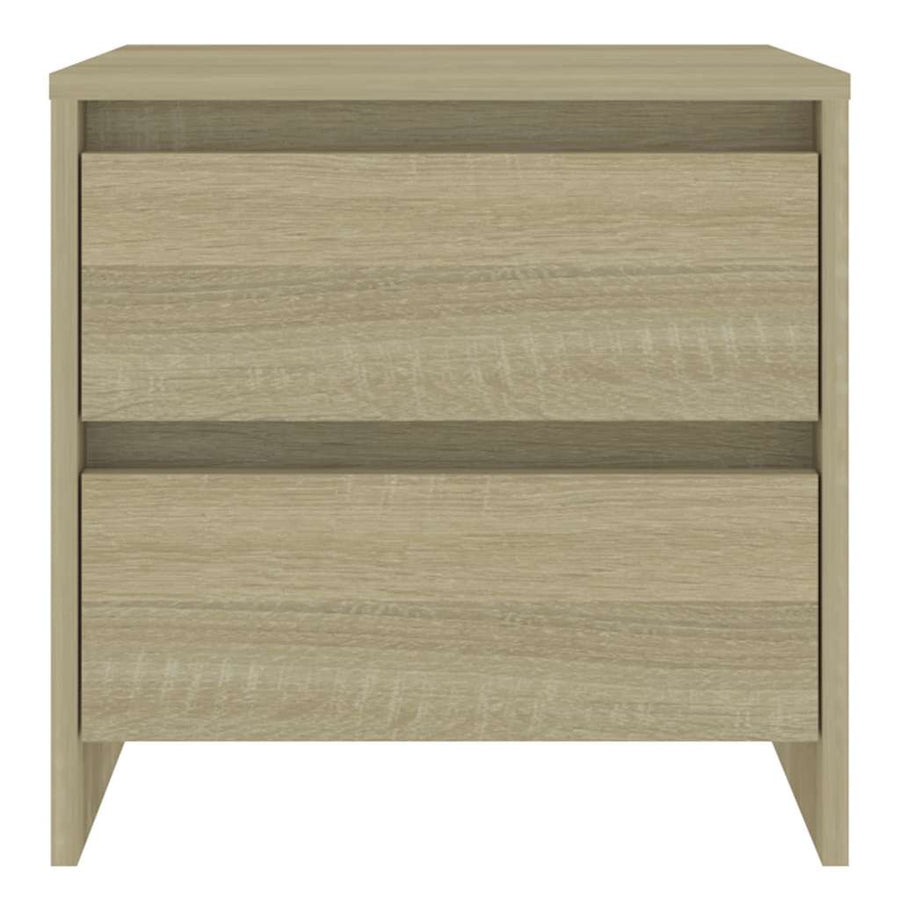 Bedside Cabinets 2 pcs Sonoma Oak 45x34.5x44.5 cm