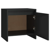 Bedside Cabinets 2 pcs Black 45x34x44.5 cm Engineered Wood - Extra Image