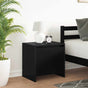 Bedside Cabinets 2 pcs Black 45x34x44.5 cm Engineered Wood