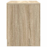 Bedside Cabinet Sonoma Oak 45x34x44.5 cm Engineered Wood - Close-Up Angle