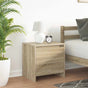 Bedside Cabinets 2 pcs Sonoma Oak 45x34x44.5 cm Engineered Wood