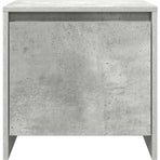 Bedside Cabinets 2 pcs Concrete Grey 45x34x44.5 cm