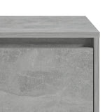 Bedside Cabinets 2 pcs Concrete Grey 45x34x44.5 cm Engineered Wood - Extra Image