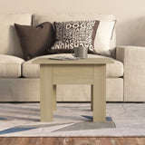 Coffee Table Sonoma Oak 55x55x42 cm Engineered Wood