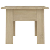 Coffee Table Sonoma Oak 55x55x42 cm Engineered Wood