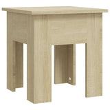 Coffee Table Sonoma Oak 40x40x42 cm Engineered Wood