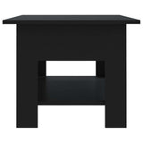 Coffee Table Black 102x55x42 cm Engineered Wood