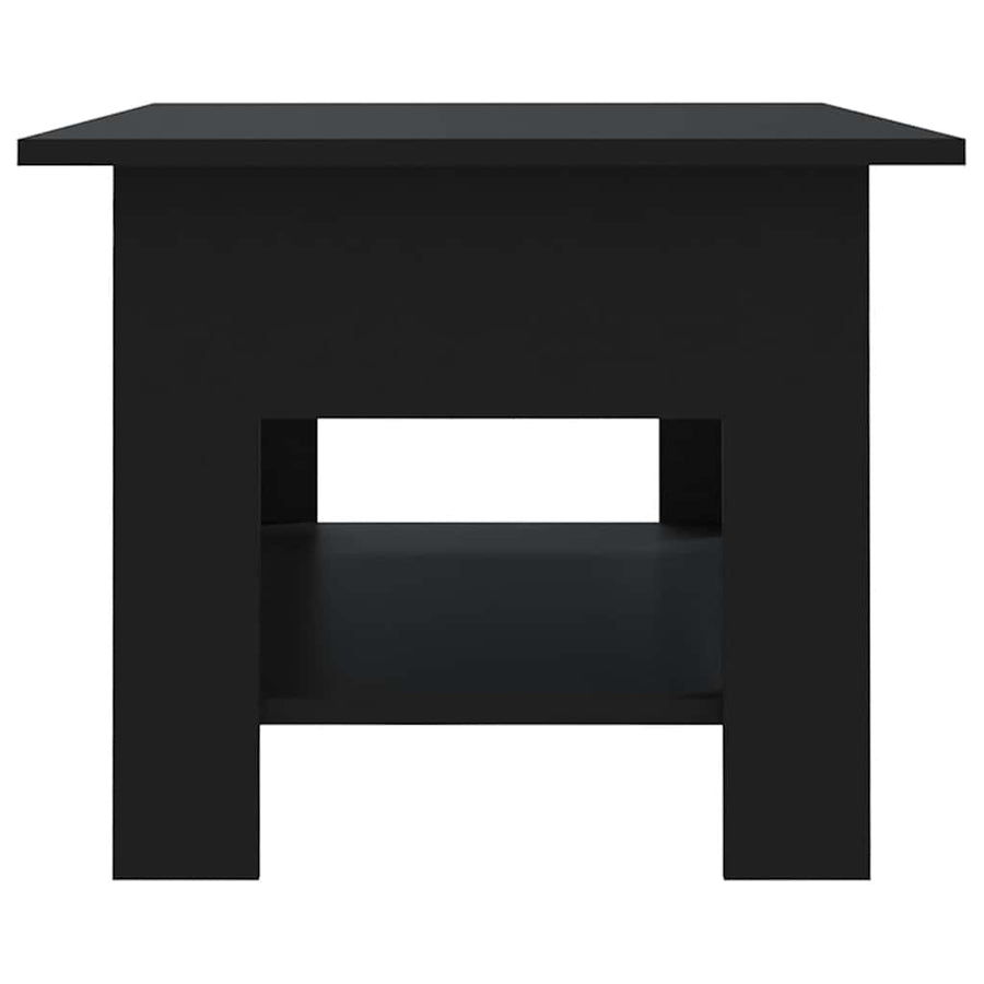 Coffee Table Black 102x55x42 cm Engineered Wood