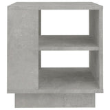 Coffee Table Concrete Grey 40x40x43 cm Engineered Wood