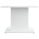 Coffee Table White 55.5x55.5x40 cm Engineered Wood