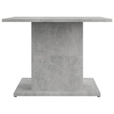 Coffee Table Concrete Grey 55.5x55.5x40 cm Engineered Wood - 45-Degree Angle
