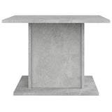 Coffee Table Concrete Grey 55.5x55.5x40 cm Engineered Wood - Top-Down View