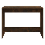3 Piece Dining Set Smoked Oak Engineered Wood