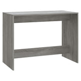 3 Piece Dining Set Grey Sonoma Engineered Wood - 45-Degree Angle