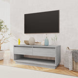 TV Cabinet Grey Sonoma 102x41x44 cm Engineered Wood - Side View