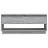TV Cabinet Grey Sonoma 102x41x44 cm Engineered Wood