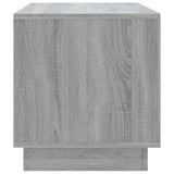 TV Cabinet Grey Sonoma 102x41x44 cm Engineered Wood - Rear View