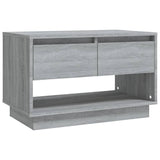 TV Cabinet Grey Sonoma 70x41x44 cm Engineered Wood - Front View