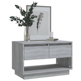 TV Cabinet Grey Sonoma 70x41x44 cm Engineered Wood - Top-Down View