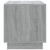 TV Cabinet Grey Sonoma 70x41x44 cm Engineered Wood - Close-Up Angle