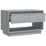 TV Cabinet Grey Sonoma 70x41x44 cm Engineered Wood - Low Angle