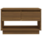 TV Cabinet Brown Oak 70x41x44 cm Engineered Wood