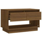 TV Cabinet Brown Oak 70x41x44 cm Engineered Wood - Low Angle