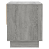Bedside Cabinets 2 pcs Grey Sonoma 45x34x44 cm Engineered Wood - Low Angle