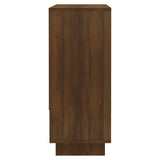 Sideboard Brown Oak 97x31x75 cm Engineered Wood